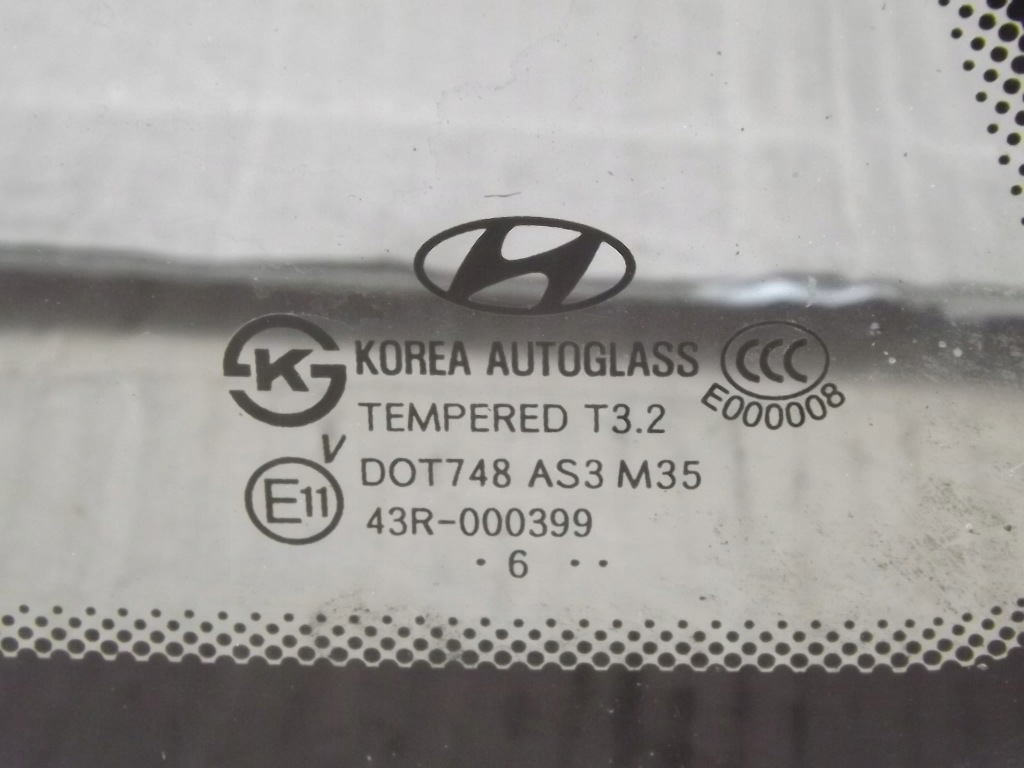 фото №11, Hyudai santa fe 2 ii стекло кузовная правый левый задняя правая левая задняя
