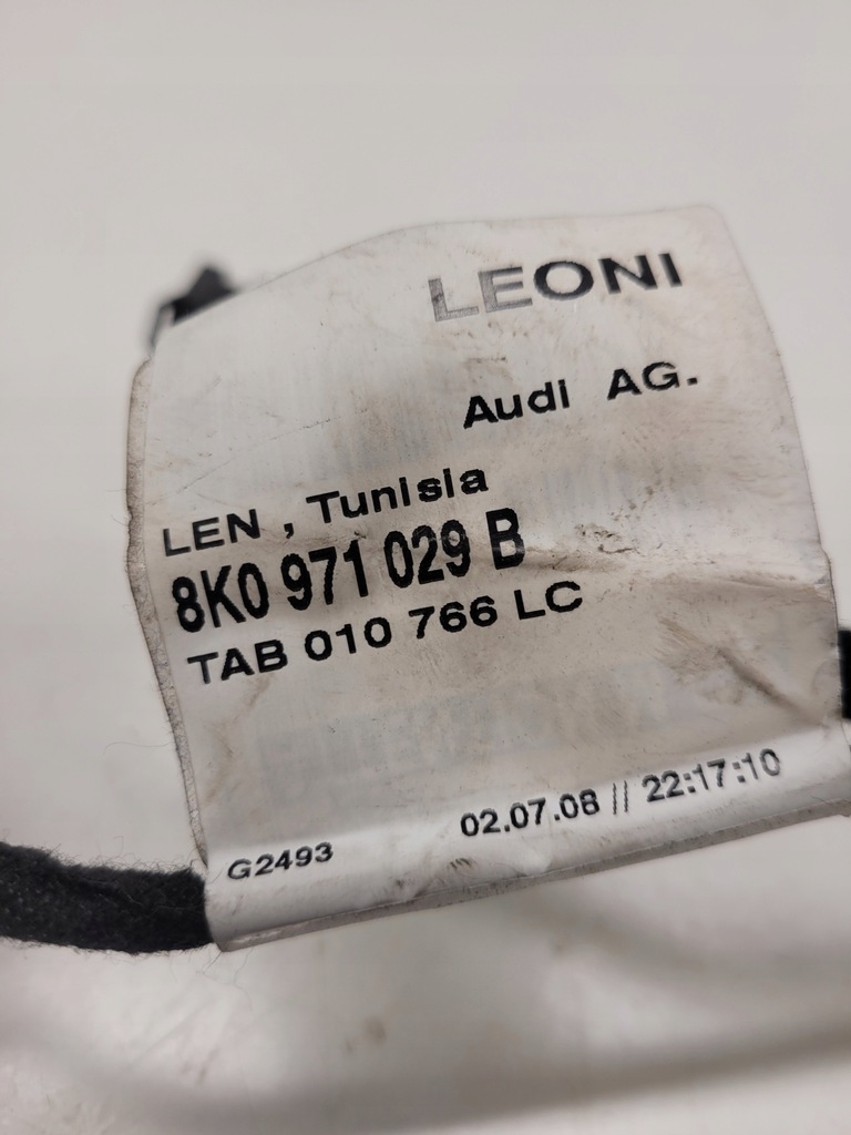 фото №5, Джгут двері лівий задня audi a4 b8 8k0971029b