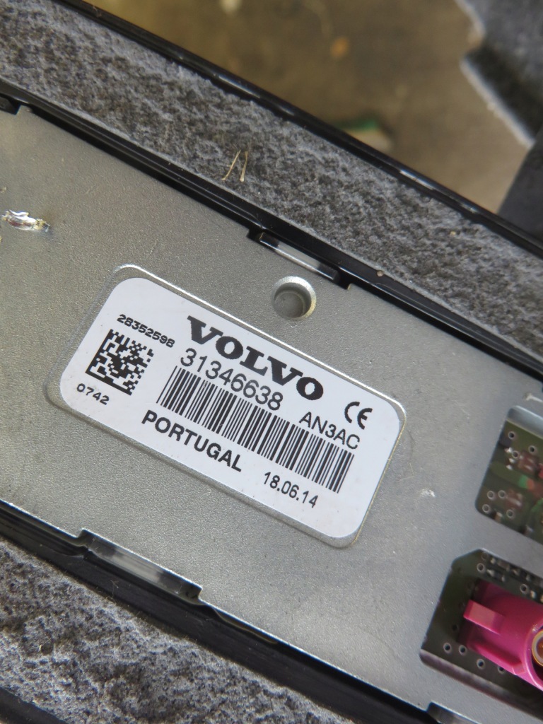 фото №2, Volvo v40 ii антенна кровельная 31346638 r