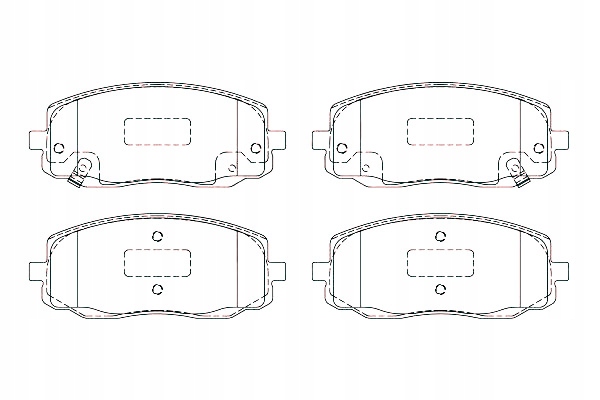 фото №1, Breck тормозные колодки тормозные hyundai i10 1.1 pa