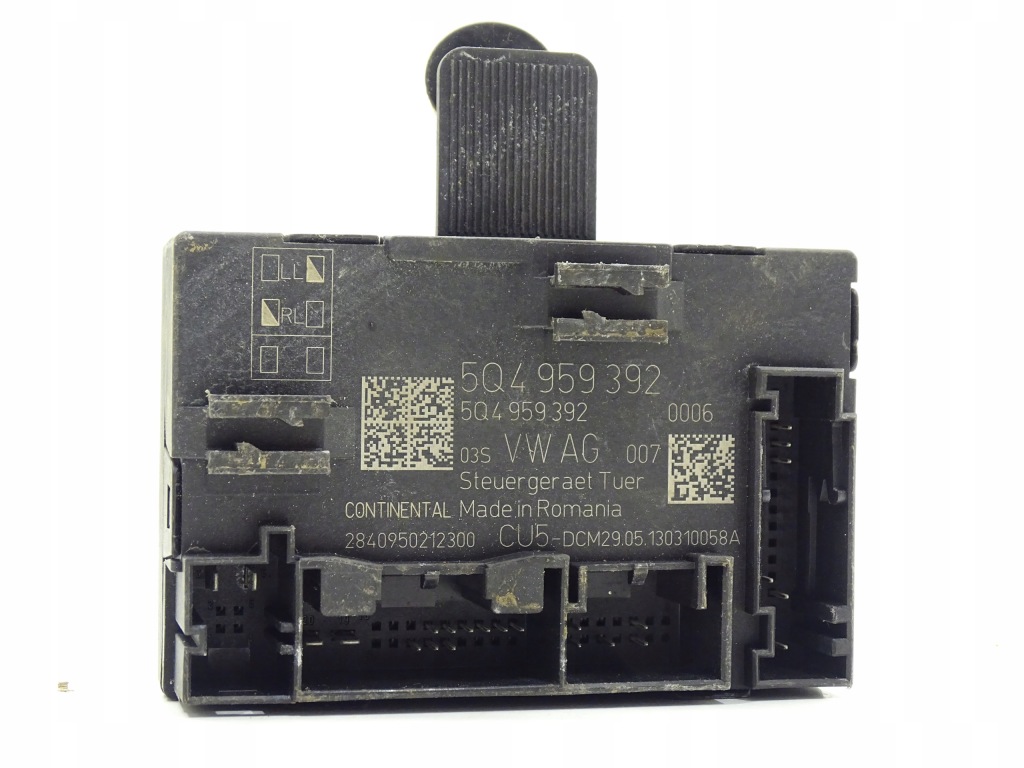 фото №1, Модуль блок керування двері перед skoda octavia iii 5q4959392