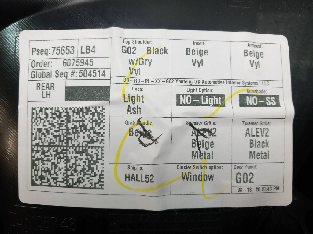 фото №7, Bmw x3 g01 x4 g02 обшивка оббивка двері canberra