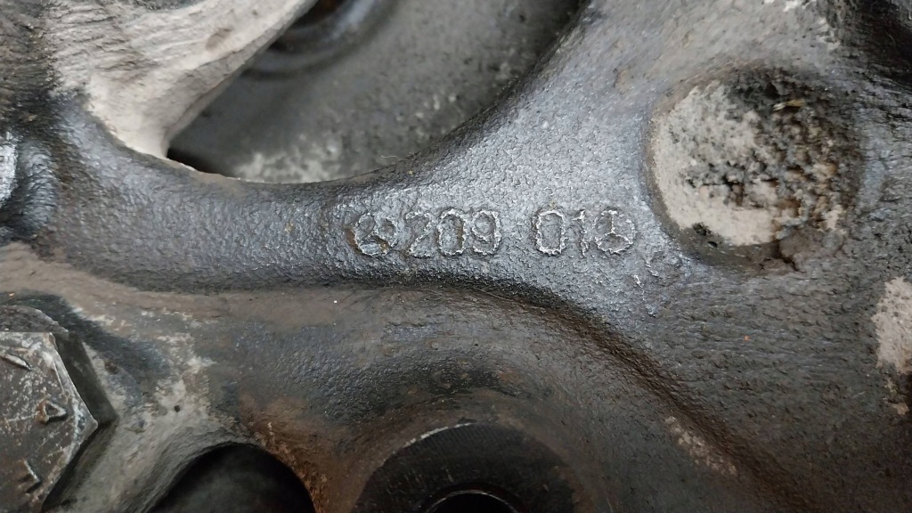 фото №6, Поворотный кулак ступица суппорт правый перед 20901 mercedes w203 w209 slk r171