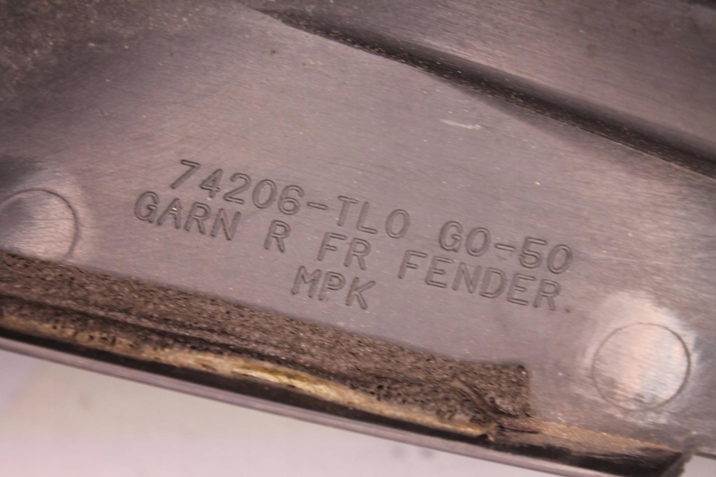 фото №5, Направляющая крыла правый перед 74206-tl0 accord viii