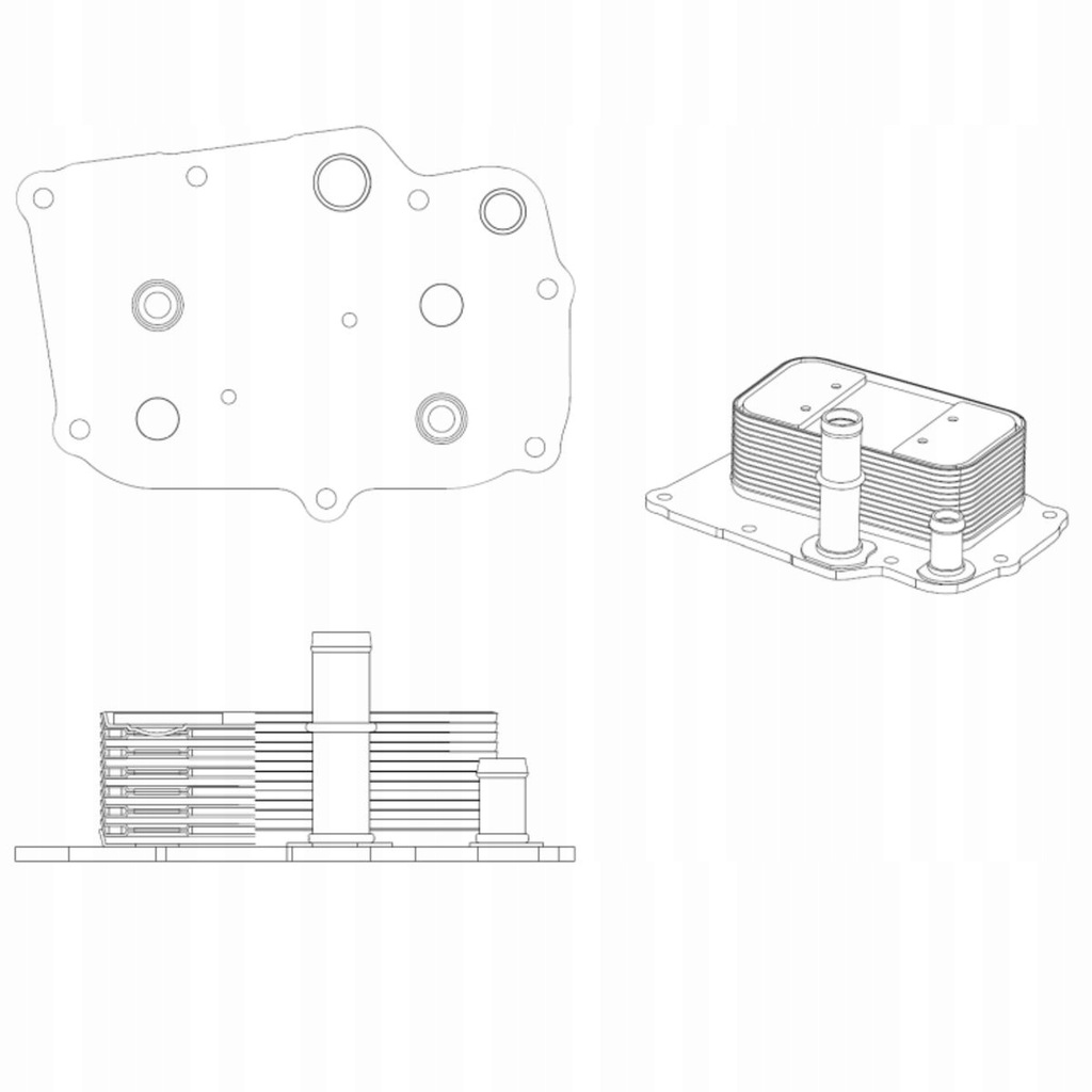 фото №10, Радіатор оливи nrf 31841