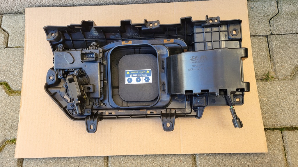 фото №10, Кришка роз'єм заряджання hyundai kona electric ii ev 23- оригінальний номер 863cc-hf710 new