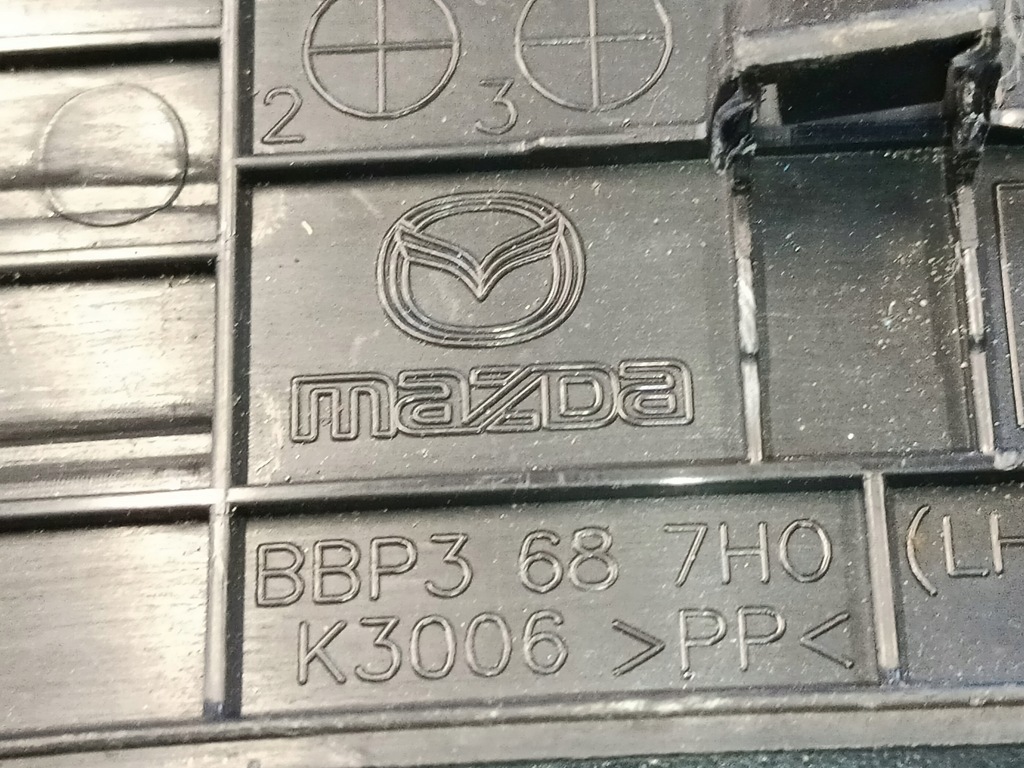 фото №10, Комплект накладка накладки поріг mazda 3 bl 5d