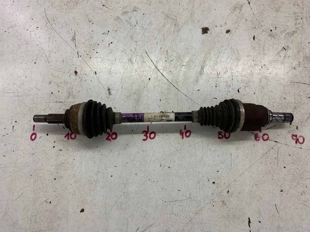 фото №1, Привідний вал лівий перед ліва передня 391019232r renault zoe 12-24