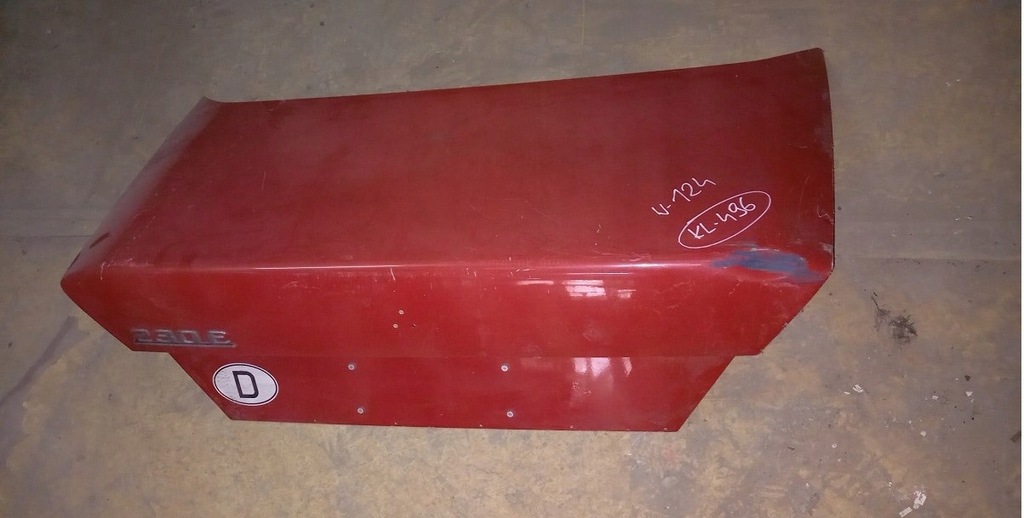 фото №1, Mps крышка багажника задняя багажника mercedes 124 w124 4d sedan