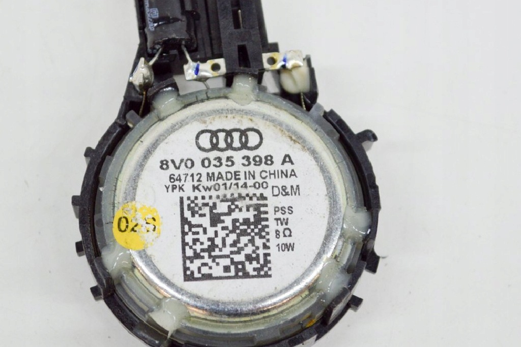 фото №7, Audi a3 8v s3 передній правий блок двигуна a молдинг динамік 8v0035398a 2014