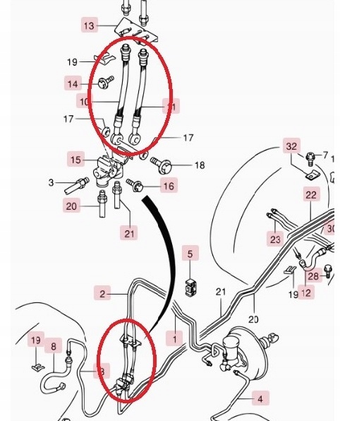 фото №5, Дроти гальмівні еластичний з'єднувач кузов рама suzuki jimny 1998-2018