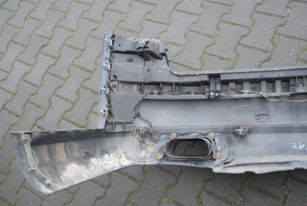 фото №10, Audi a8 d3 бампер задняя комплект pdc выхлопы w12 lz5d