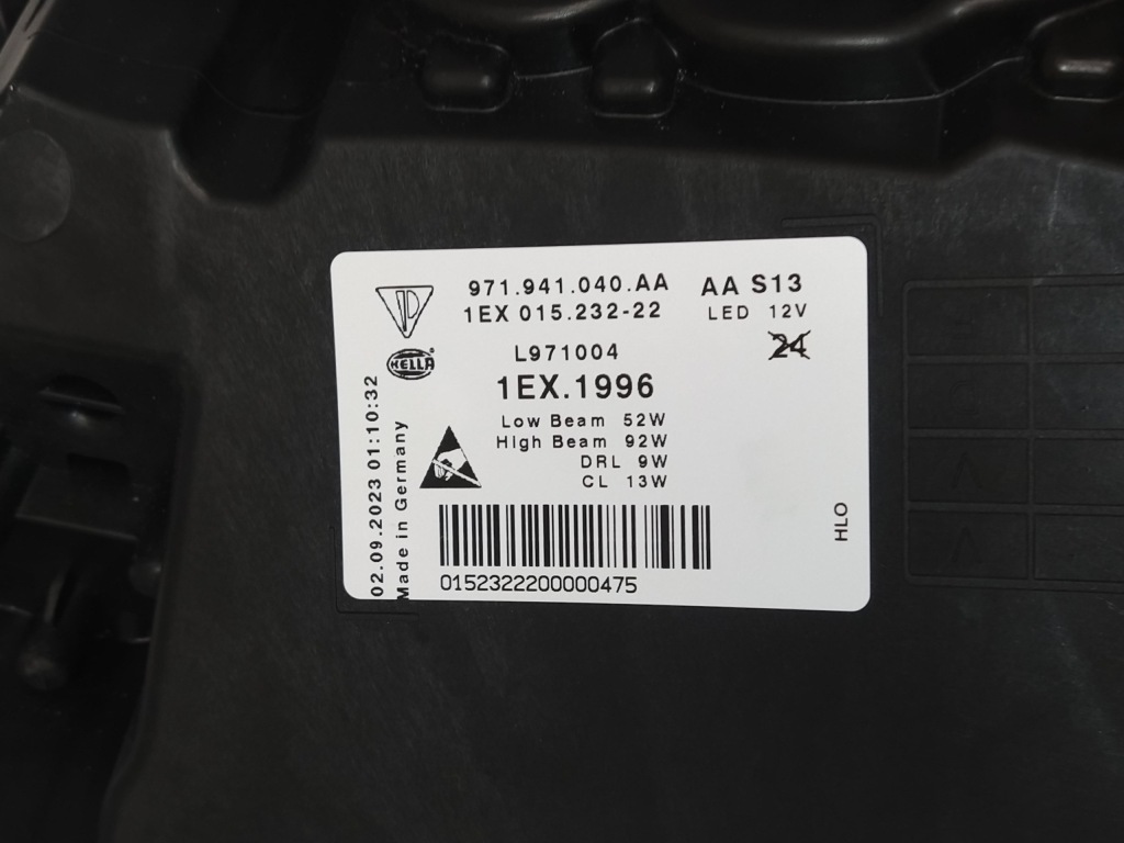 фото №16, Porsche panamera 971 21-24 лампа лампы фара led левая правая комплект