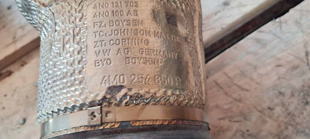 фото №11, Sq8 rm rsq8 q8 катализатор фильтр dpf левый правый 4.0 tfsi 24r sq7 4m q7