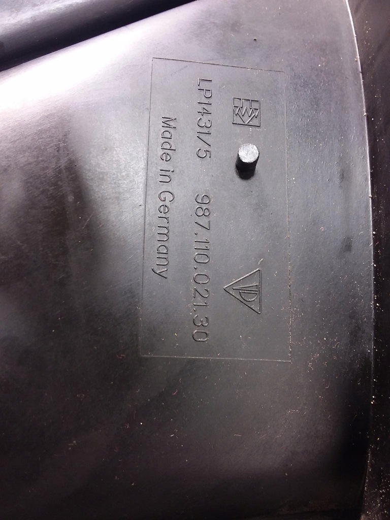 Boxster 987 2.9 корпус фільтра повітря Зі Шроту