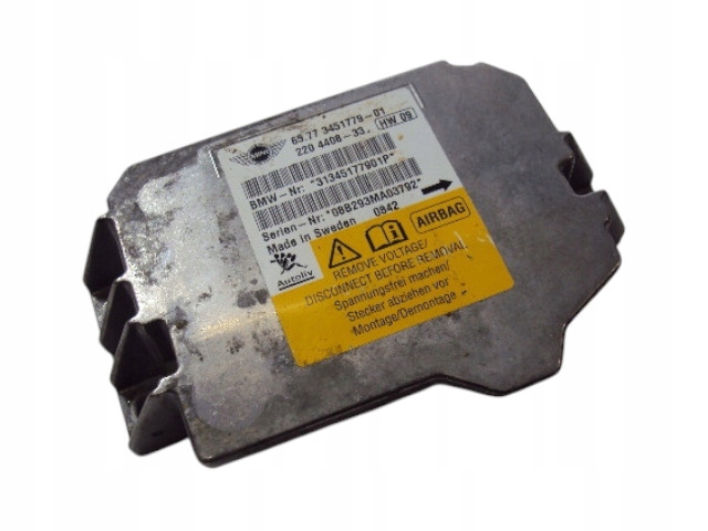 фото №1, Модуль датчик подушка безопасности mini cooper s r56 06-