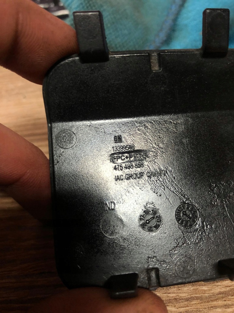 фото №2, Заглушка фаркоп задня opel corsa d 475498858