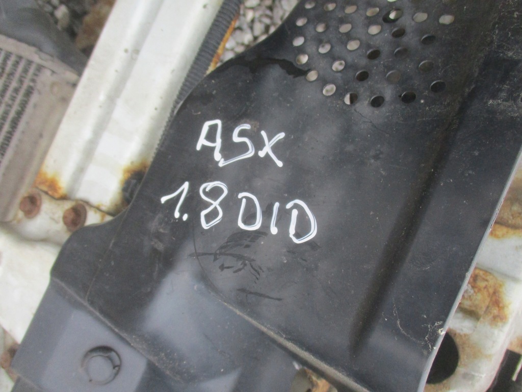 фото №7, Pas передний радиатор балка лонжерон mitsubishi asx i 1.8 did w19a