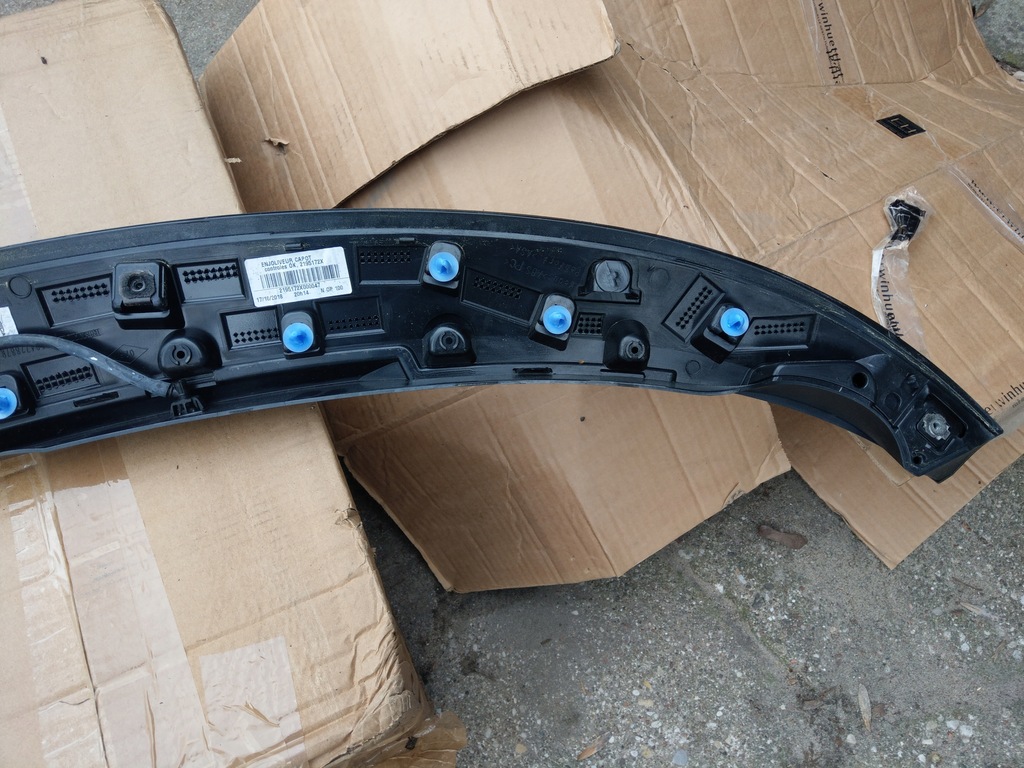 фото №7, Спойлер молдинг капот renault scenic iv 4 16-