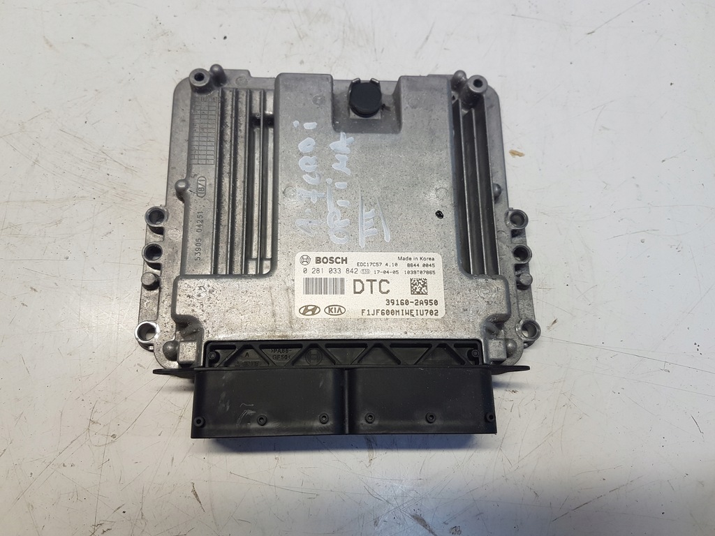 фото №1, Kia optima iv 1.7crdi бортовой компьютер блок управления ecu