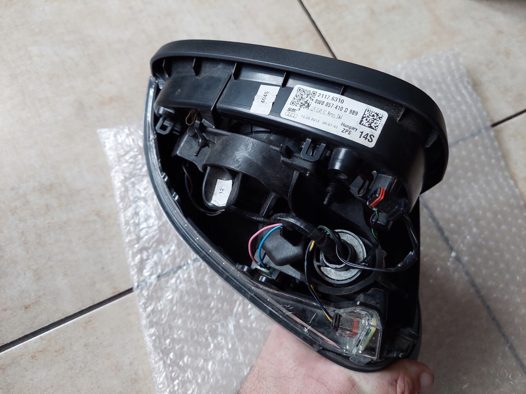 фото №7, Дзеркало праве - audi a5 f5 - 8w - sportback - audi rs5 - audi s5 - 15 pin