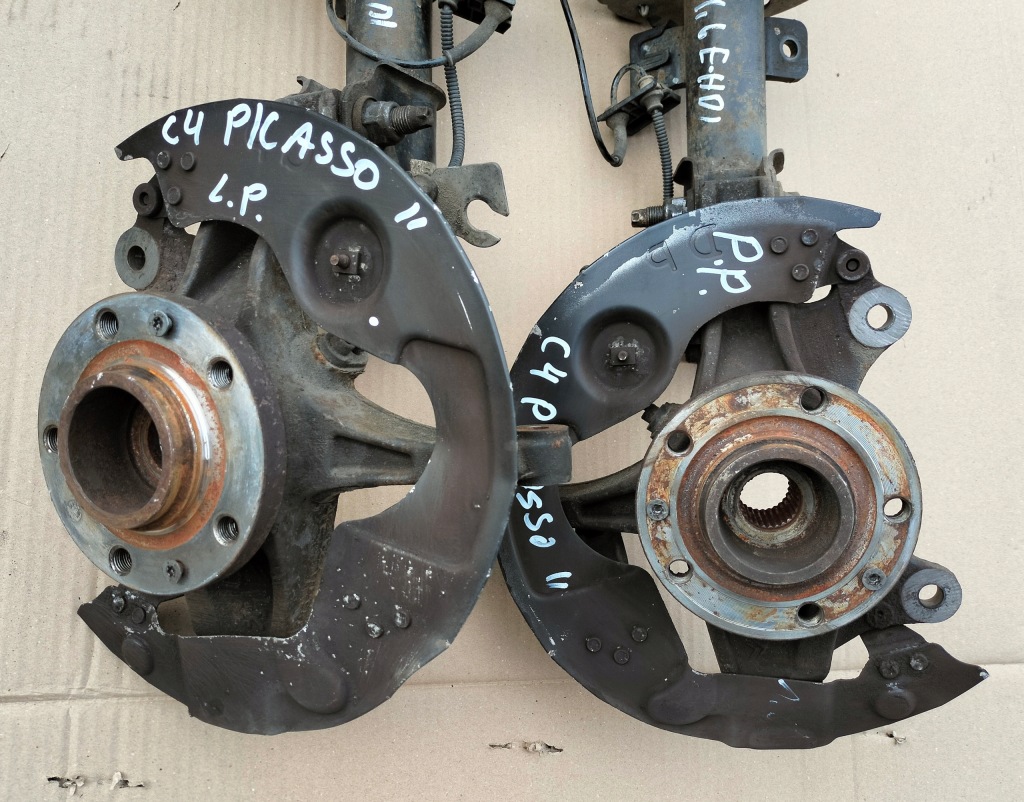 фото №3, Citroen c4 picasso ii поворотний кулак амортизатор перед