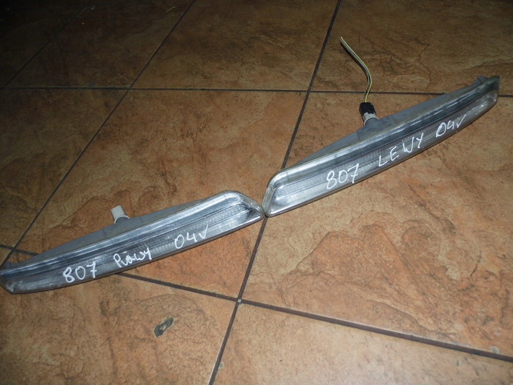 фото №5, Peugeot 807 2.0b 04' поворотник перед правый 991729-203