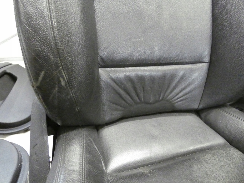 фото №11, Bmw f10 сидіння czarna шкіра підігрів заднє сидіння обшивки комплект оббивка m-pakiet