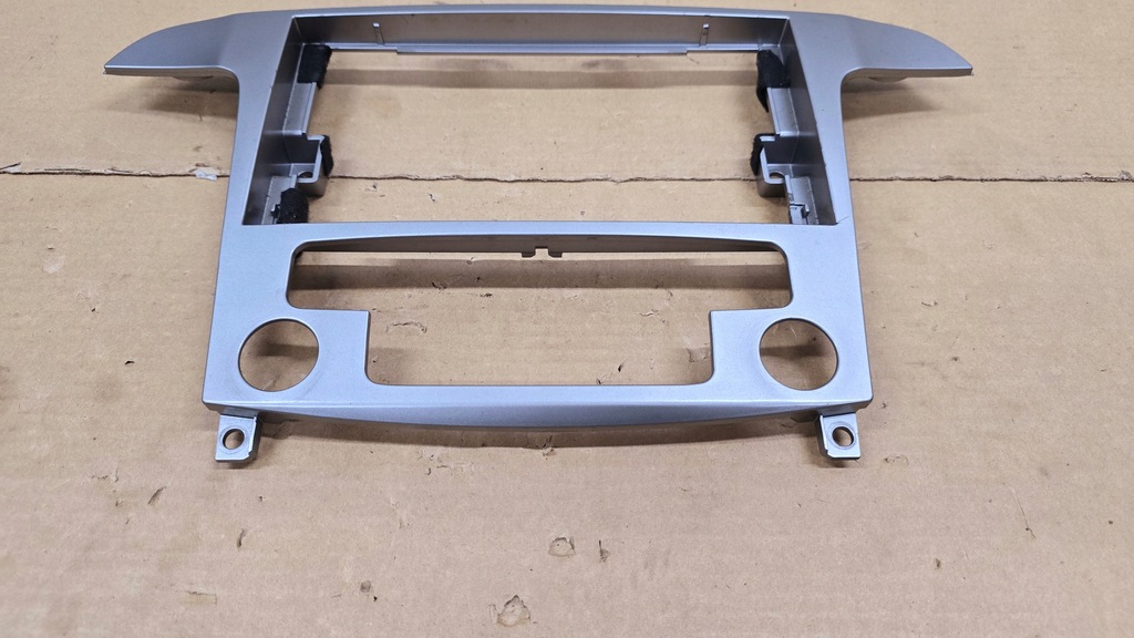 фото №9, Ford s-max mk1 galaxy mk3 2006 - 2015 rok рамка радіо консолі срібляста 2006r