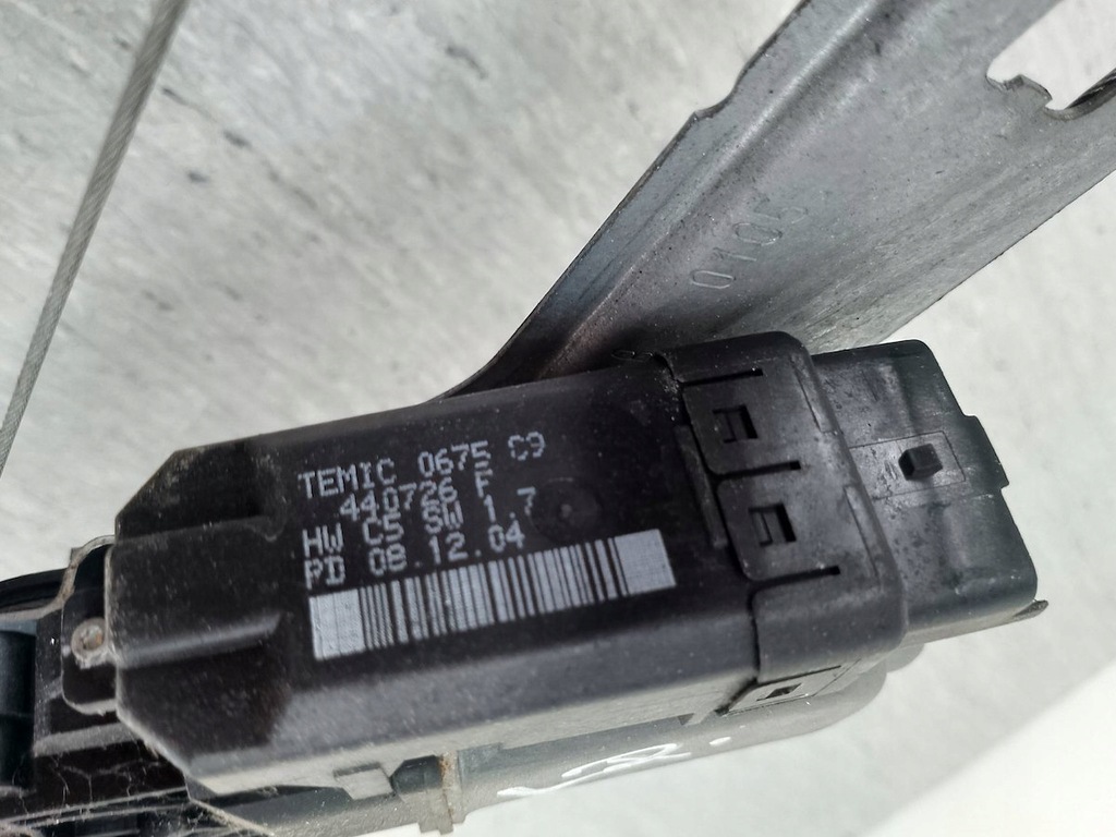 фото №5, Підйомник скло лівий перед renault scenic ii 440726f