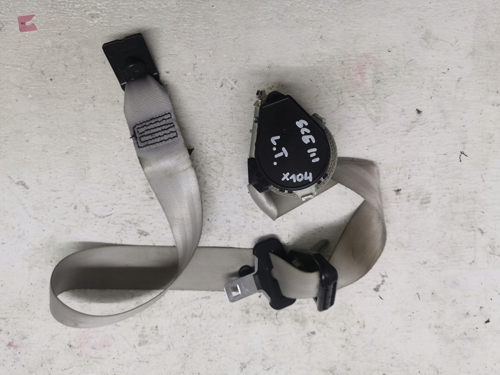 фото №2, Pas безопасности левый задняя renault scenic iii