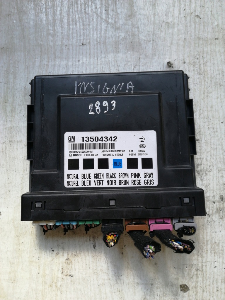 фото №1, 2893.opel corsa d модуль коробка bsi 13286031 pv