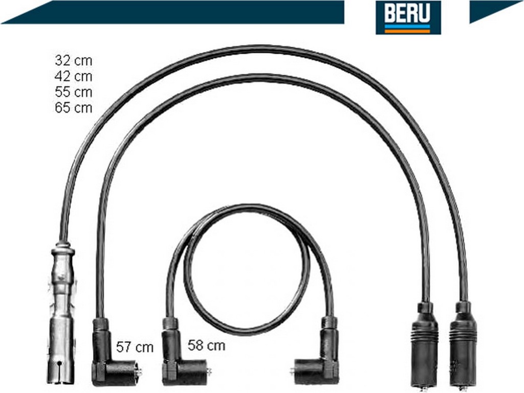 фото №2, Набор трубопровод зажигания beru zef1180