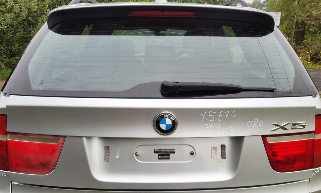 фото №1, Крышка багажника багажника bmw x5 e70 354 titansilber org лак