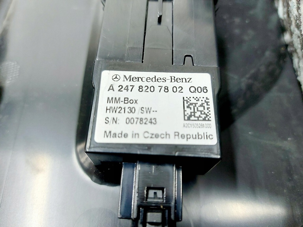 фото №9, Mercedes eqb n243 x243 23r. обшивка багажника правый задняя a2436906500