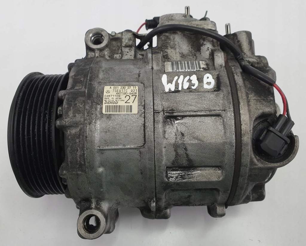 фото №1, Компрессор кондиционера mercedes w163 4.0 cdi