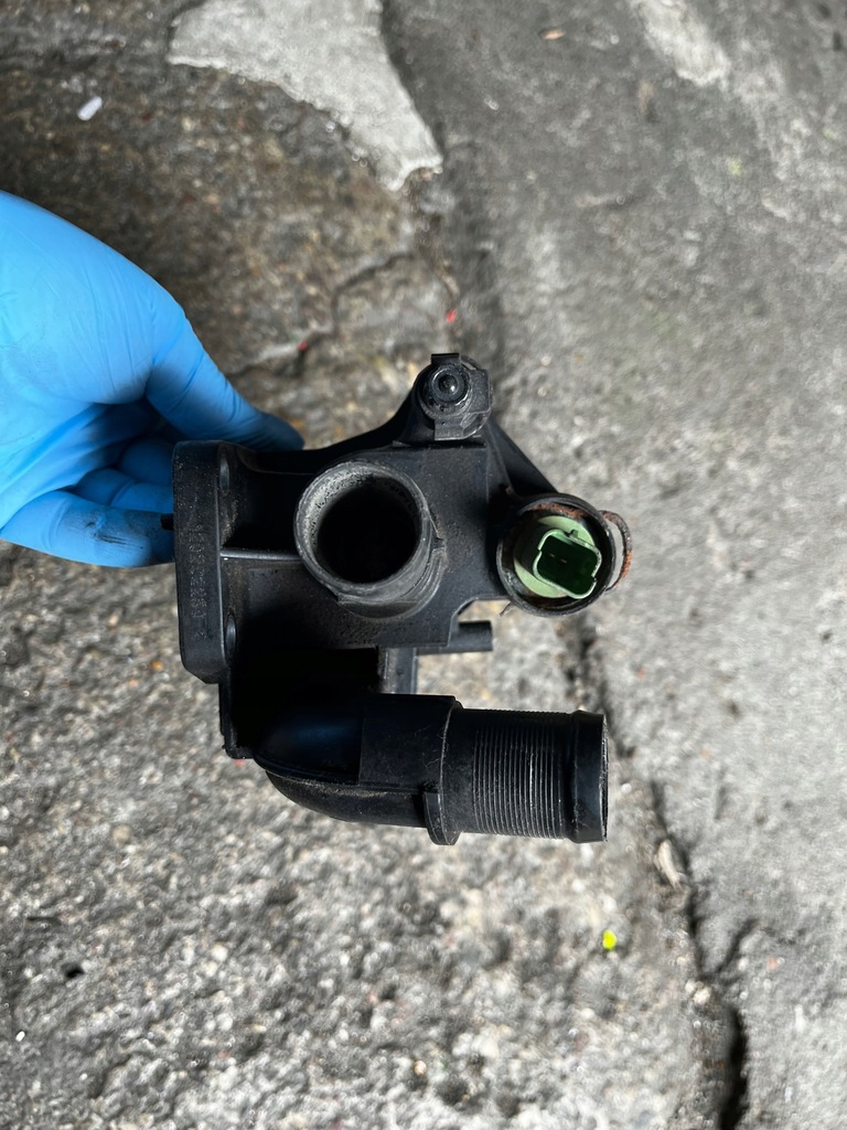 фото №5, 15 citroen корпус термостата термостат 9670253780