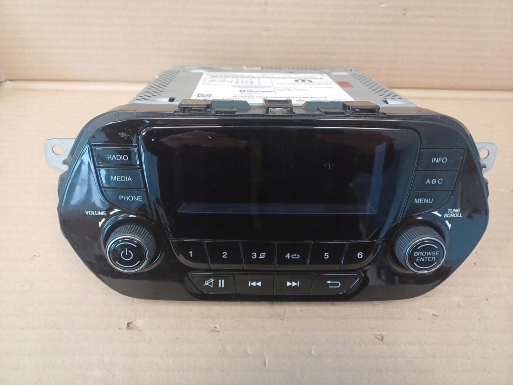 фото №1, Радіо дисплей fiat tipo ii 07356378690