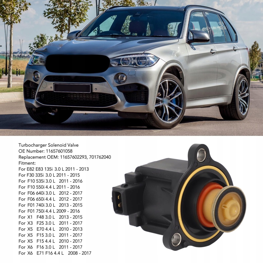 Turbo электромагнита 11657601058 прочные клапан nurka turbo o wysokiej zq с Разборки