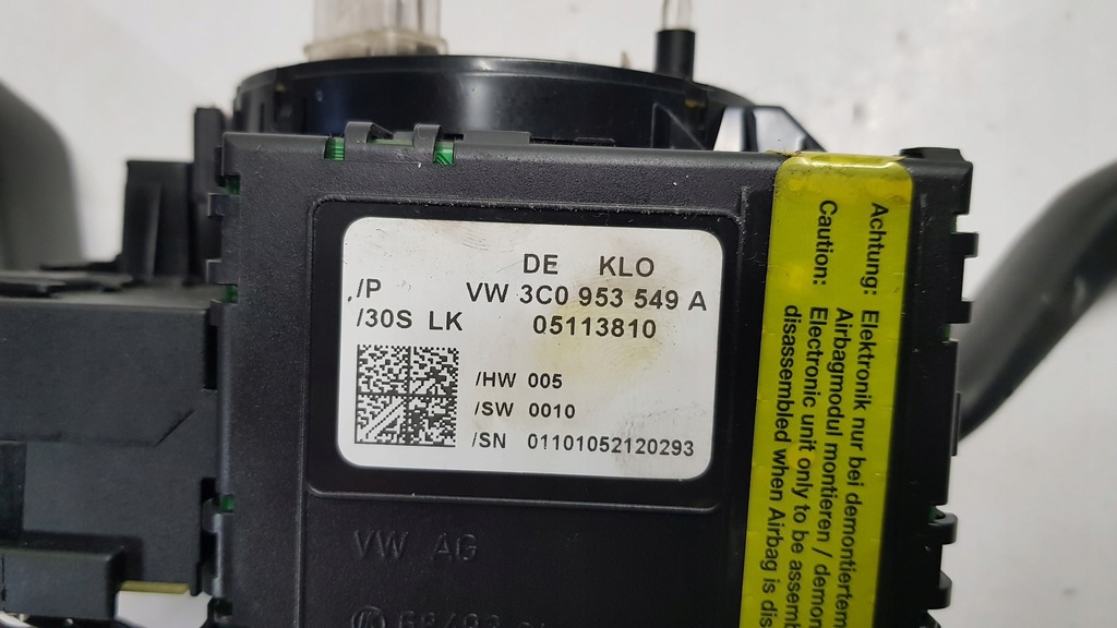 фото №13, Перемикач стрічка датчик vw passat b6