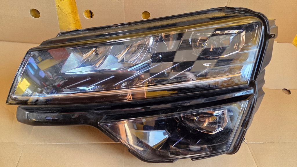 фото №1, Skoda karoq 57b full led лампа левая перед фара