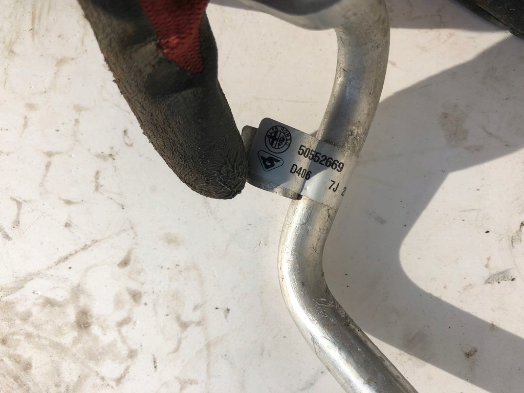 фото №3, Giulia 2.0b шланг труба wąż кондиціонер кондиціонера