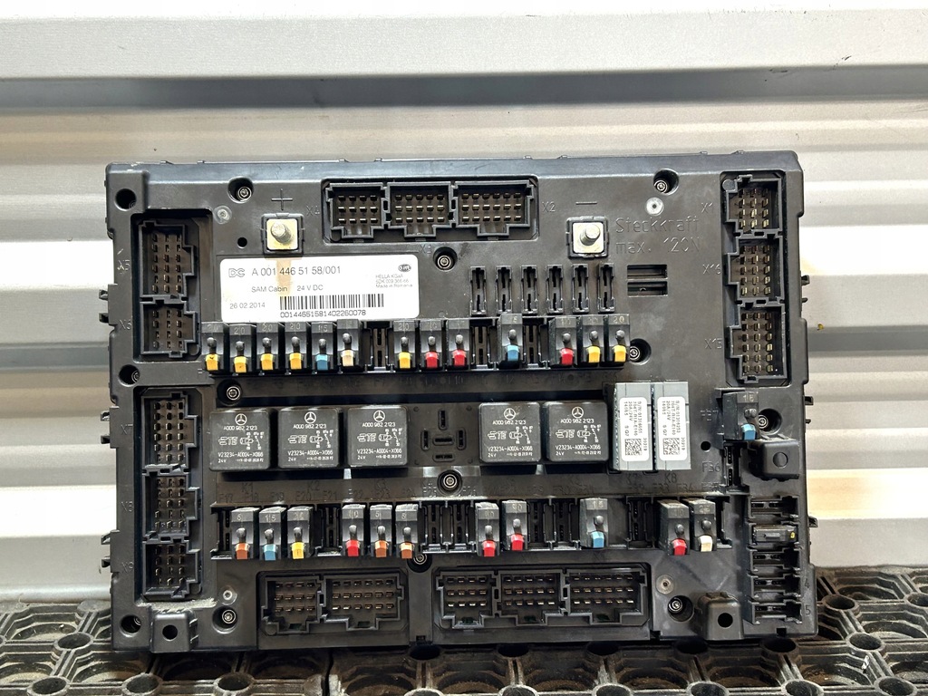 фото №1, Модуль sam панель предохранителей mercedes actros mp4 a0014465158