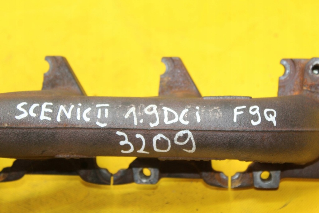 фото №14, Коллектор выпускной scenic ii 1.9 dci f9q 8200701