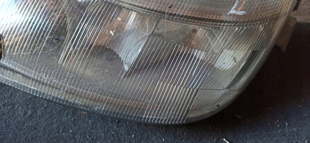 Mercedes w168 97- лампа фара ліва перед eu Оригінал