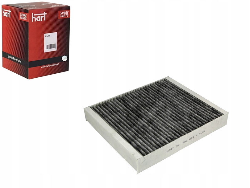 фото №1, Фильтр воздуха кабины insignia 08- угольный. hart