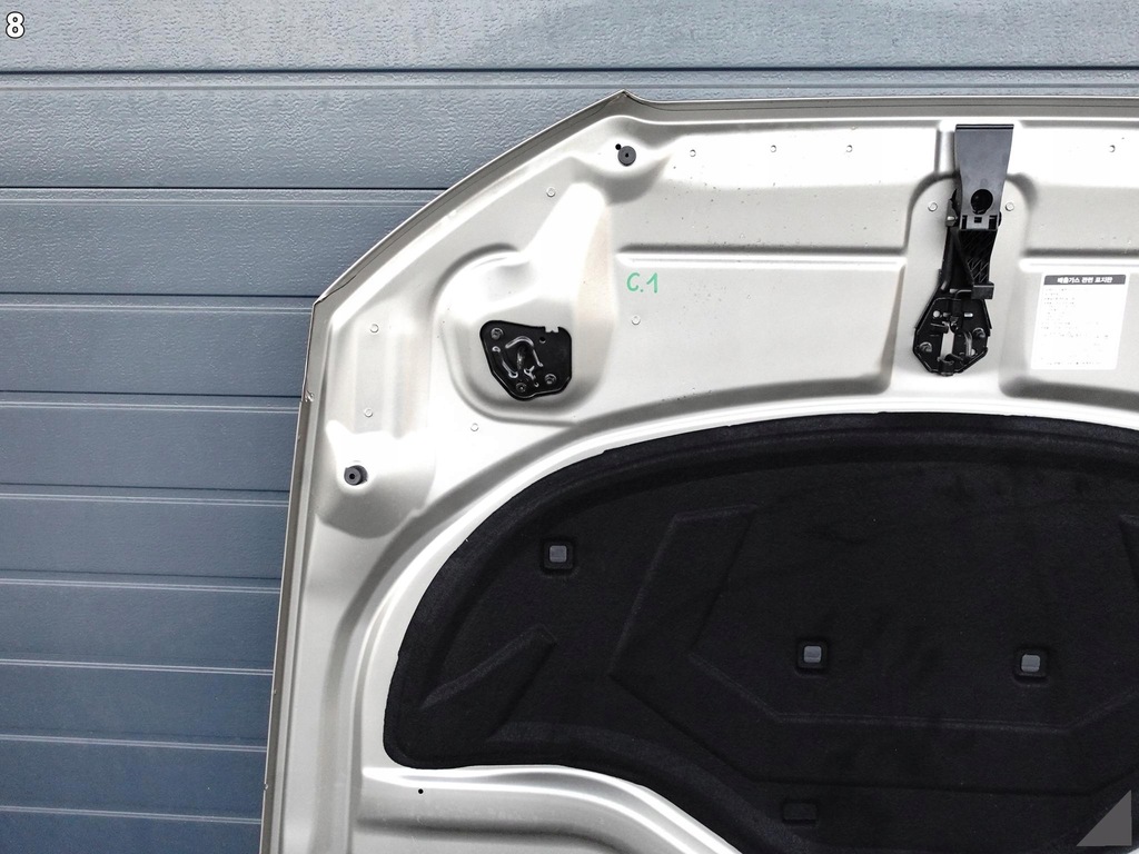 фото №9, Audi a6 s6 rs6 c7 4g0 11-18 капот крышка двигателя n3n3 karatbeige металлик