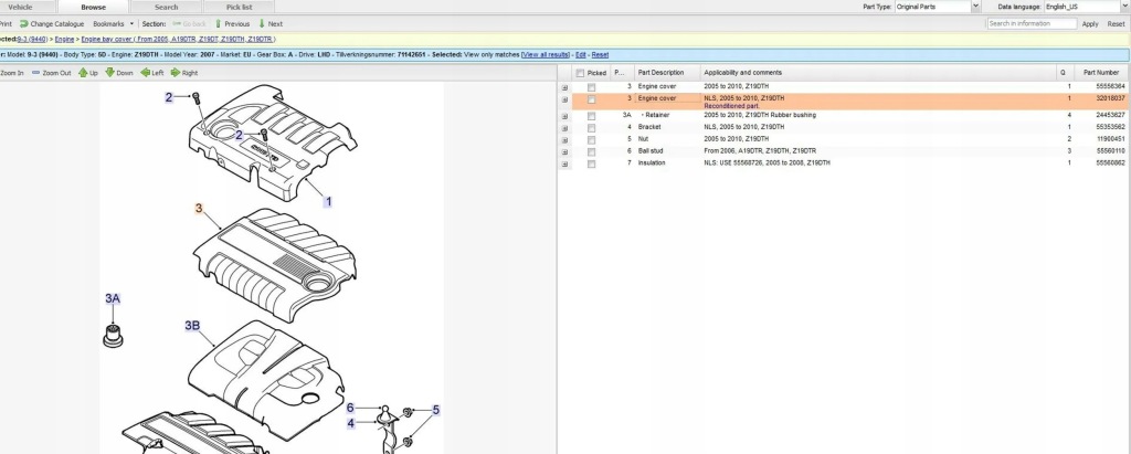 фото №7, Saab 9-3 ver2 2007 верхний