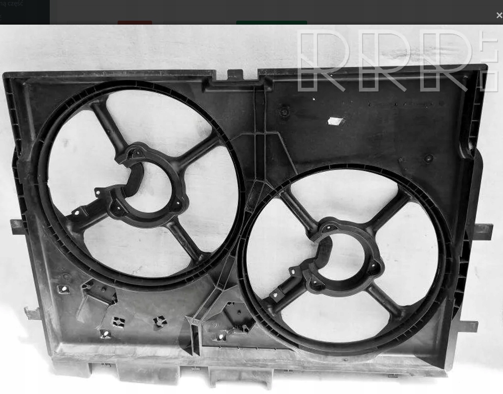 фото №1, Citroen jumper 2,2hdi eur5 корпус вентиляторов