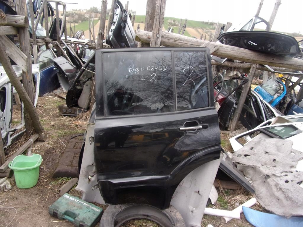 фото №10, Дверь pajero iii 5d задняя